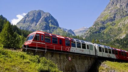 Chemin de fer de montagne en Suisse