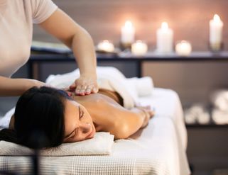 massage dans un hôtel de cure