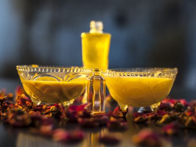 Différentes huiles utilisées dans la cure Rasayana