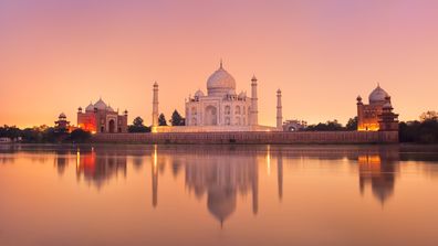 L'emblème de l'Inde, le Taj Mahal.