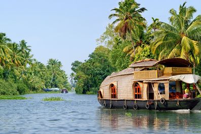 Les Backwaters au Kerala, Inde