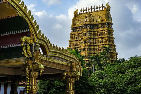 Temple Kandaswamy côte nord Sri Lanka