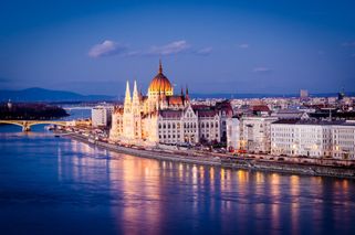 Budapest au crépuscule