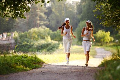 Cures de remise en forme - course à pied en campagne
